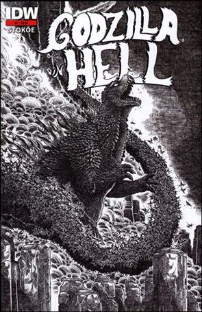 Godzilla in Hell issue 1-C (3rd Printing)