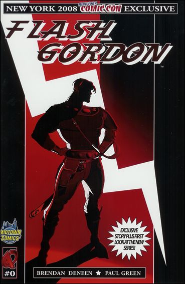 Flash Gordon (2008) issue 0 Midtown Comics / New York Comic Con Cover 1/3000 