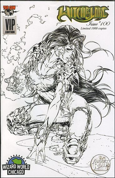 Witchblade (1995) issue 100-H WW Chicago / Fantastic Realm VIP Cover 1/1000