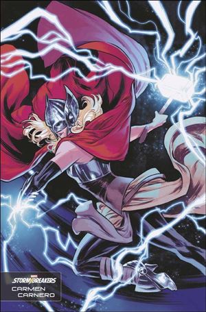 Jane Foster & the Mighty Thor issue 1-C Carmen Carnero Stormbreakers Cover