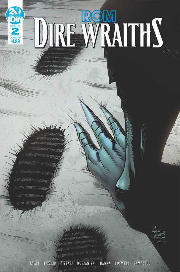 ROM: Dire Wraiths issue 2-B Corin Howell Cover