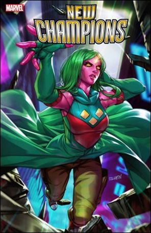 New Champions issue 3-B Derrick Chew Cover