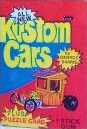 Kustom Cars II card 2-B Sealed Pack