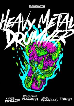 Heavy Metal Drummer issue 5-B White Logo Cover