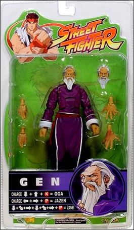 Street Fighter (Round 3) figure 3 Gen (Purple)