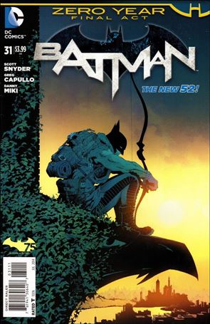 Batman (2011) issue 31 Greg Capullo Standard Cover