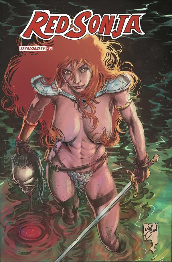 Red Sonja (2019) issue 21-K Will Conrad 1:15 Risque Cover