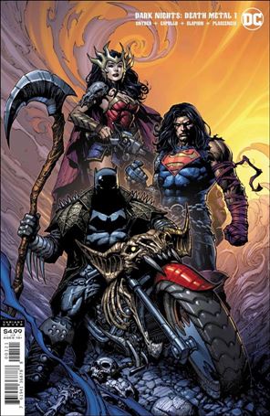 Dark Nights: Death Metal issue 1-B David Finch Cover
