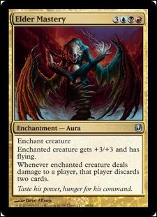 Magic the Gathering: Duel Decks: Ajani vs. Nicol Bolas card 68 Elder Mastery