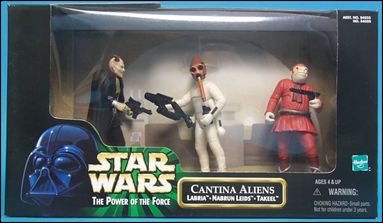 Star Wars: The Power of the Force 2 3 3/4" Cinema Scenes figure 5 Cantina Aliens