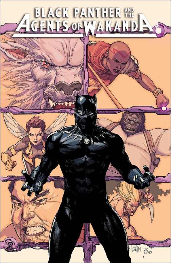 Black Panther and the Agents of Wakanda issue 1-B Leinil Francis Yu Cover