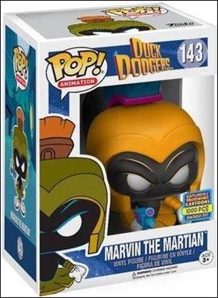 POP! Animation figure 143-C Marvin The Martian (Orange) SDCC 2017 1/1000