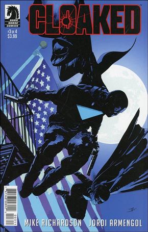 Cloaked issue 3 Flag Cover