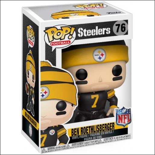 Pop! Football (NFL) figure 76 Ben Rothlisberger
