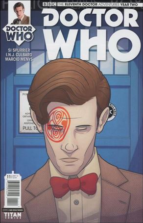 Doctor Who: The Eleventh Doctor Year Two issue 11 Dan Boultwood Cover