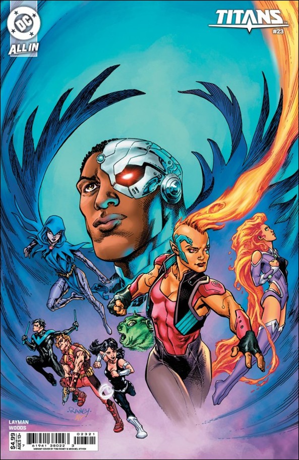 Titans (2023) issue 23-B Tom Raney Cardstock Cover