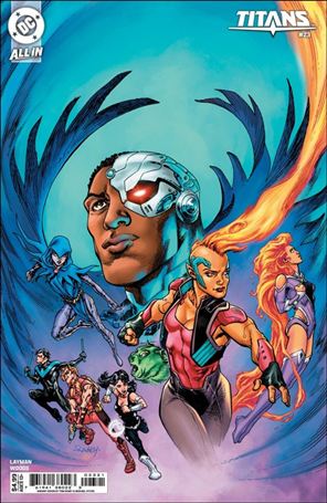 Titans (2023) issue 23-B Tom Raney Cardstock Cover