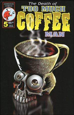 Too Much Coffee Man (1993) issue 5-B