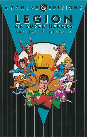 Legion of Super-Heroes Archives issue 8 Dust Jacket