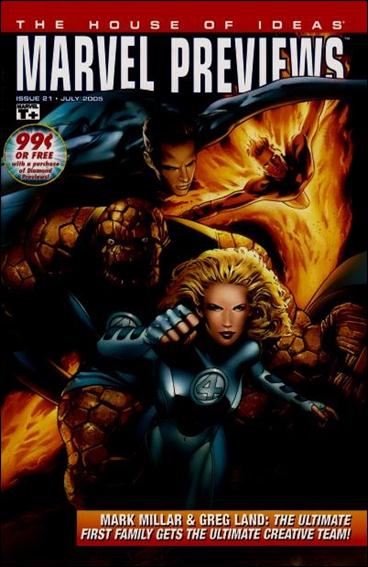 Marvel Previews (2003) issue 21 Flipbook w/ House of M Cover