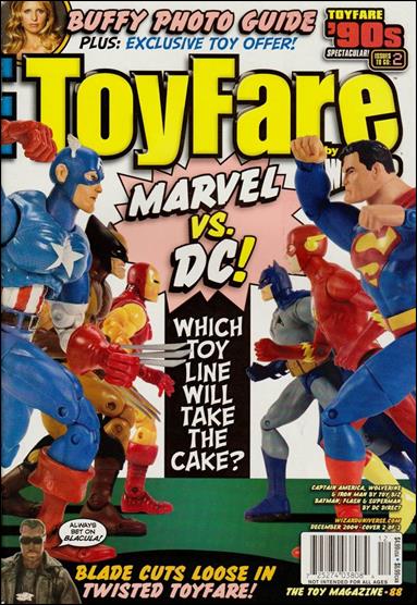 Toyfare: The Toy Magazine issue 88-B Marvel vs. DC Cover