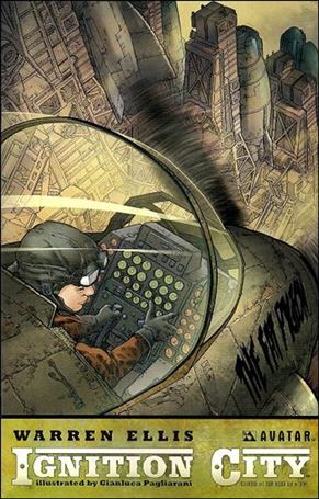 Warren Ellis' Ignition City issue 1-I San Diego Comic-Con Cover 1/2000