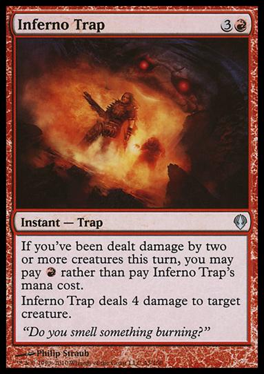 Magic the Gathering: Archenemy (Base Set) card 43 Inferno Trap