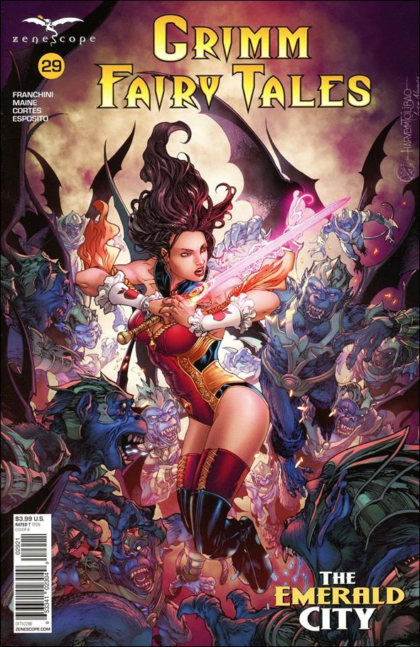 Grimm Fairy Tales (2016) issue 29-B Harvey Tolibao Cover
