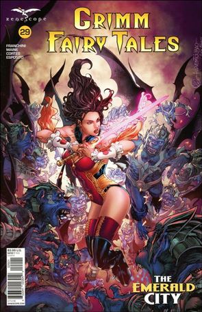 Grimm Fairy Tales (2016) issue 29-B Harvey Tolibao Cover