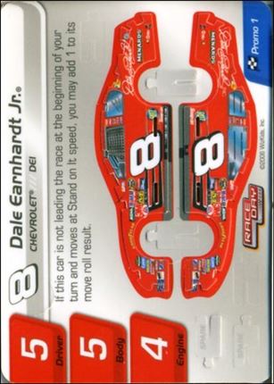 NASCAR Race Day 2006 Series 1 (Promo) card Promo 1.1 Dale Earnhardt Jr.