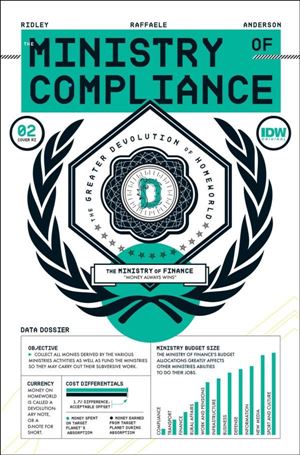 Ministry of Compliance issue 2-C Tim Leong 1:25 Cover