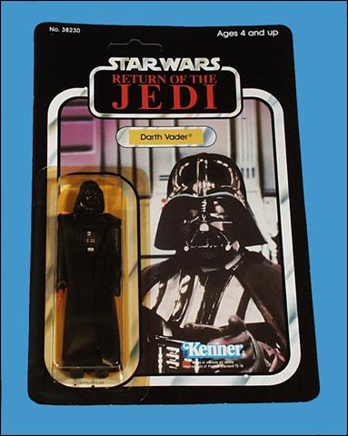 Star Wars 3 3/4" Basic Action Figures (Vintage) figure 6-D Darth Vader (RotJ Alternate Image)
