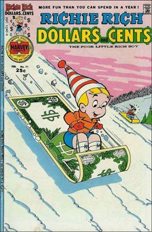 Richie Rich Dollars & Cents issue 71