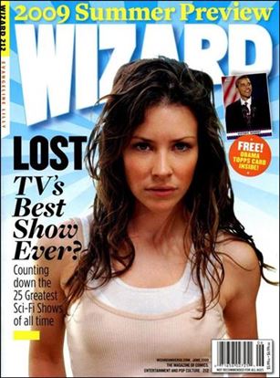 Wizard: The Magazine of Comics, Entertainment and Pop Culture issue 212 Lost Photo Cover