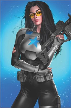 G.I. Joe (2024) issue 2-H Retailer Exclusive Josh Burns Virgin Foil Cover