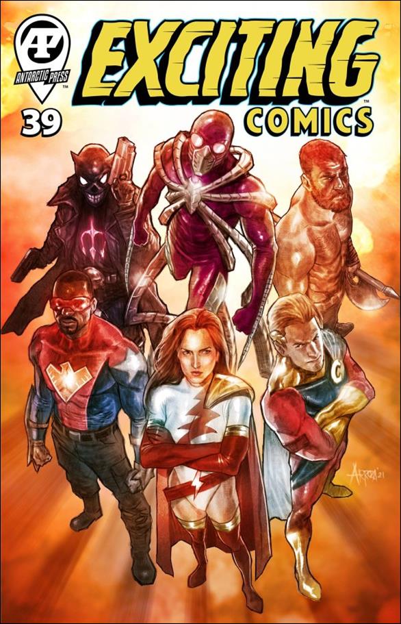 Exciting Comics (2019) issue 39 Erwin Arroza Cover