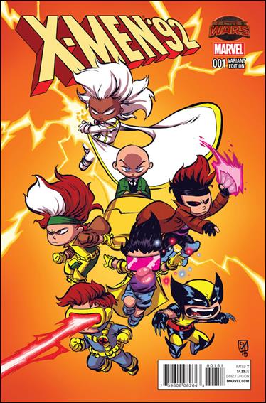 X-Men '92 (2015) issue 1-D Skottie Young Baby Cover
