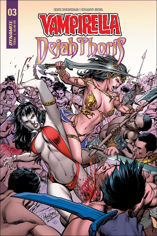 Vampirella/Dejah Thoris issue 3-C Carlo Pagulayan Cover