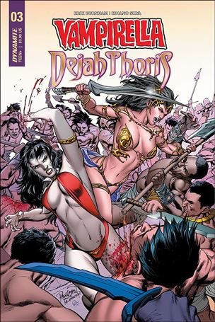 Vampirella/Dejah Thoris issue 3-C Carlo Pagulayan Cover