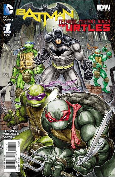 Batman/Teenage Mutant Ninja Turtles issue 1 Freddie E. Williams II Cover