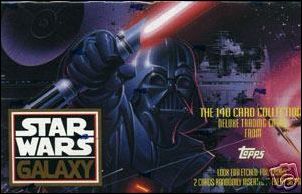 Star Wars Galaxy: Series 1 card 1 Sealed Box