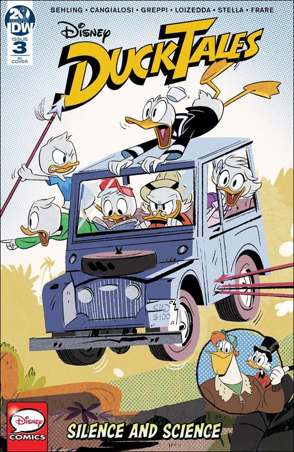 DuckTales: Silence and Science issue 3-C Ducktales Creative Team 1:10 Cover