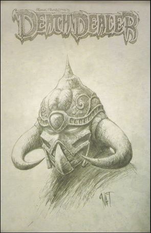 Frank Frazetta's Death Dealer (2007) issue 1-C Nat Jones 1:25 Sketch Cover