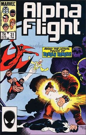 Alpha Flight (1983) issue 31 Direct Cover