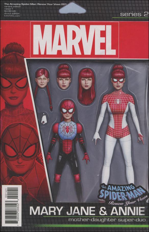 Amazing Spider-Man: Renew Your Vows (2017) issue 1-D John Tyler Christopher Action Figure Cover
