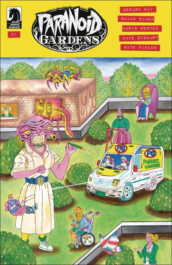 Paranoid Gardens issue 1-B Motohiro Cover