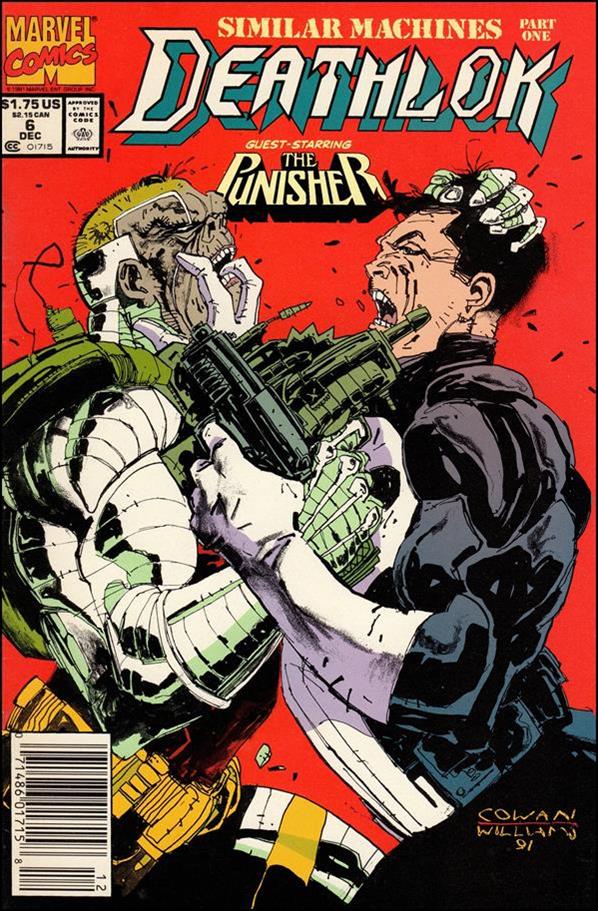 Deathlok (1991) issue 6-B Newsstand Cover