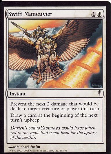 Magic the Gathering: Coldsnap (Base Set) card 21 Swift Maneuver