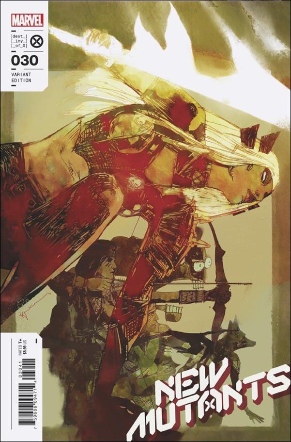 New Mutants (2020) issue 30-F Bill Sienkiewicz 1:50 Cover
