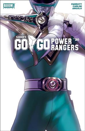 Saban's Go Go Power Rangers issue 20-B Miguel Mercado Cover